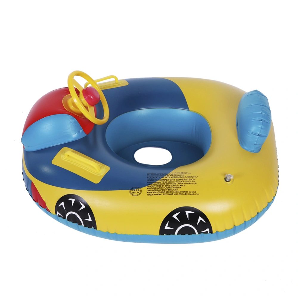 Inflatable Car Baby Kids Toddler Swimming Float Seat Boat Pool Swimming Ring