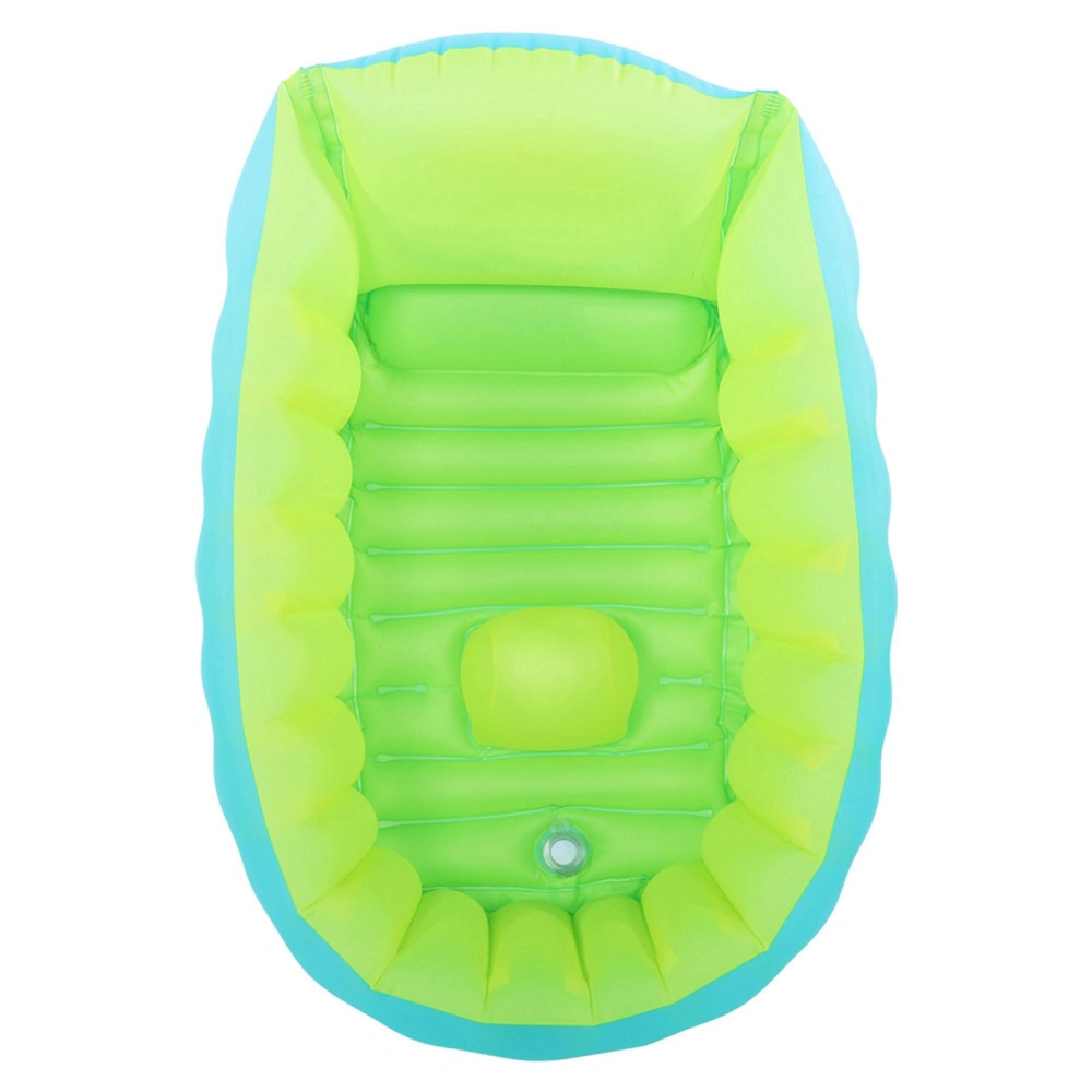 Baby Inflatable Tub Baby Tub Collapsible Portable Tub Child Bath Products(L)