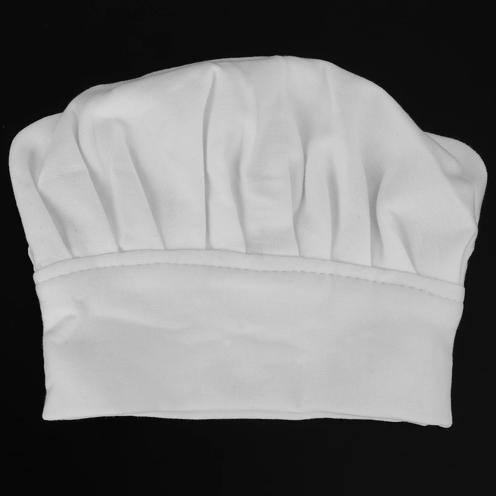 Newborn Baby Photography Props Little Chef Hat White Stretch Wrap Studio Shoot Accessories