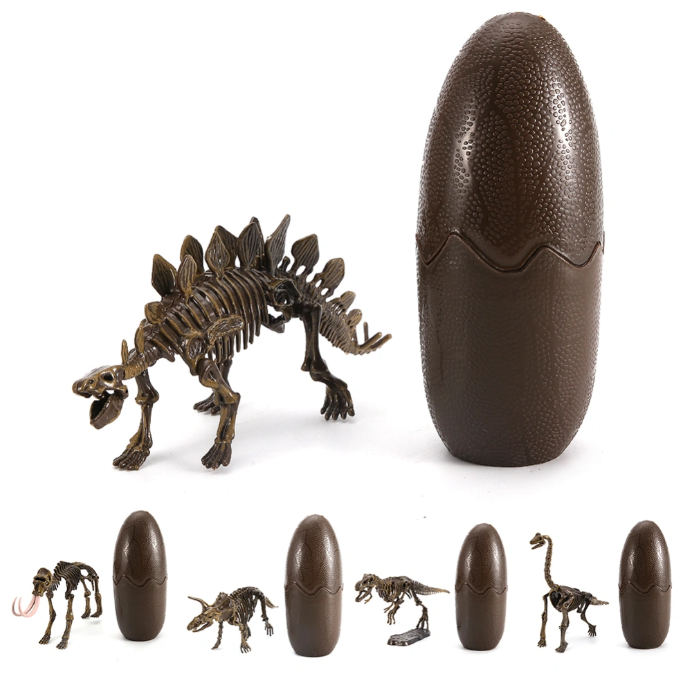 Kids Children DIY Dinosaur Skeleton Set Dinosaur Skeleton Eggs Early Educational Toy