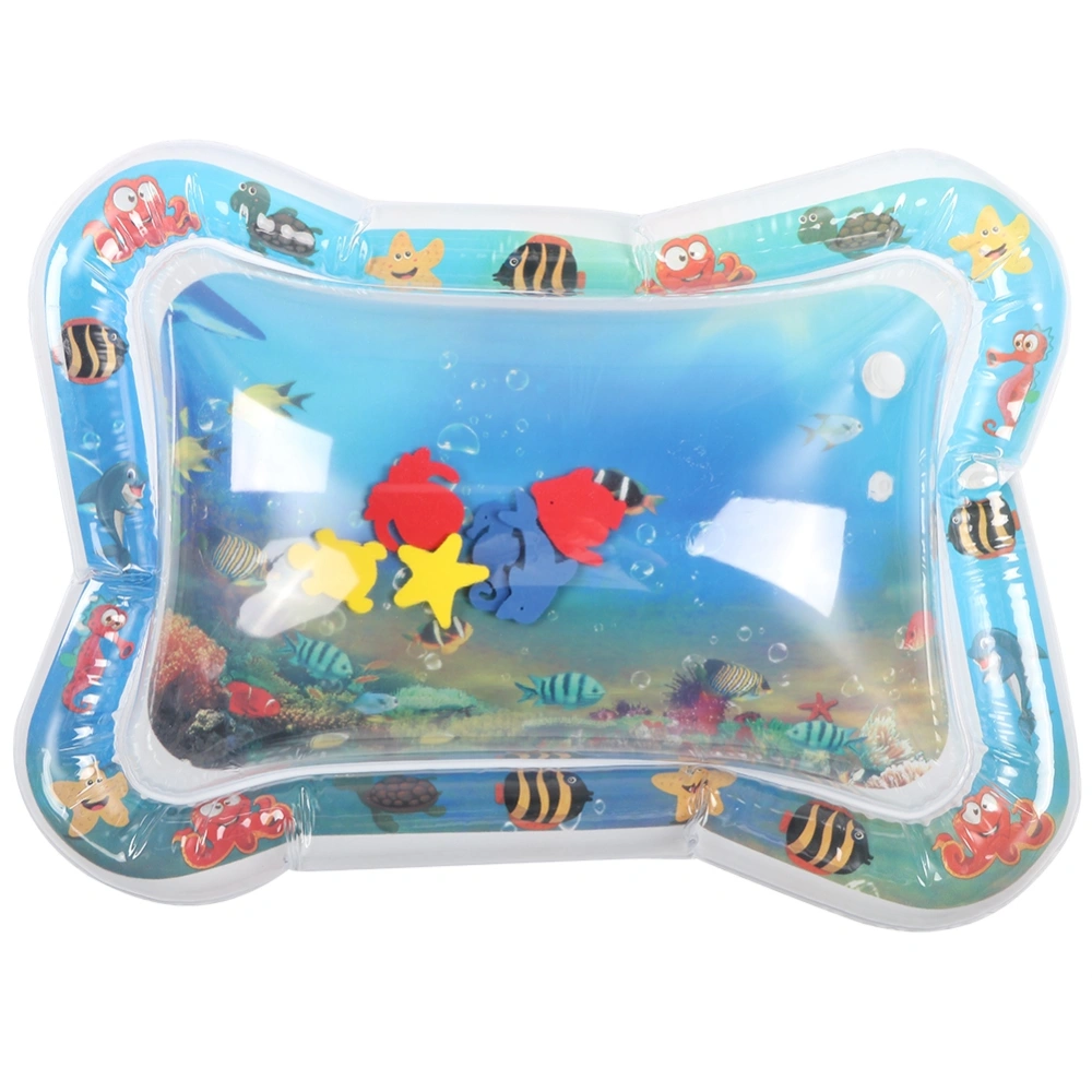 Baby Ice Pad Large Inflatable Prone Pat Water Cushion Marine Life Mat