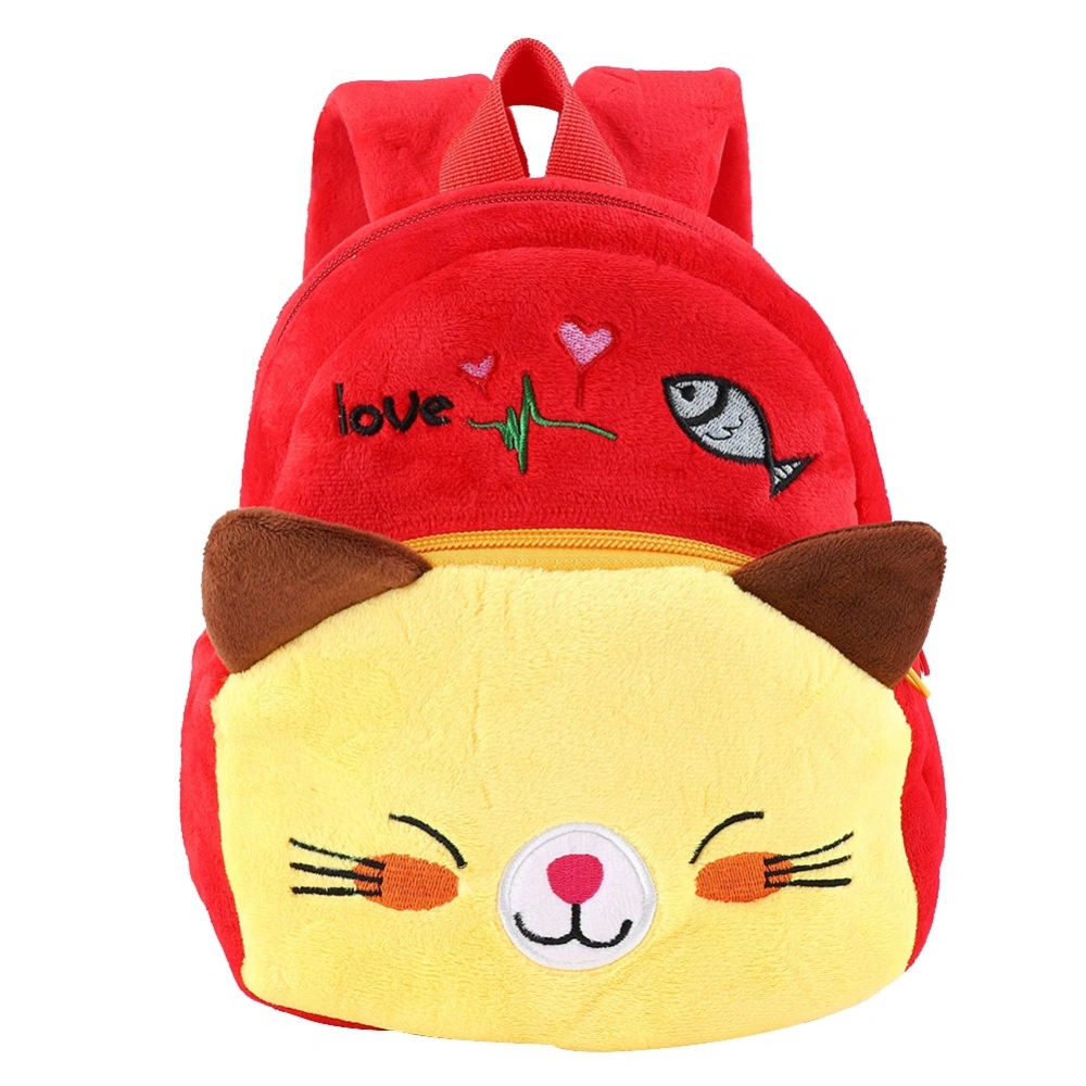 Children Toddler Preschool Backpack Cartoon Backpack Cat Fish Baby Kids Lunch Bags