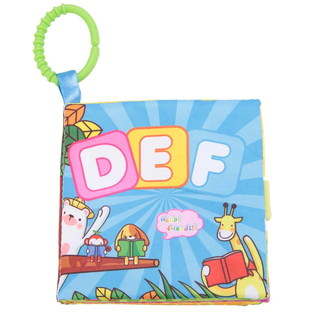 Baby Cloth Bath Book Tear Proof Infant Shower Toy Early Education Toys Bath Time(DEF)