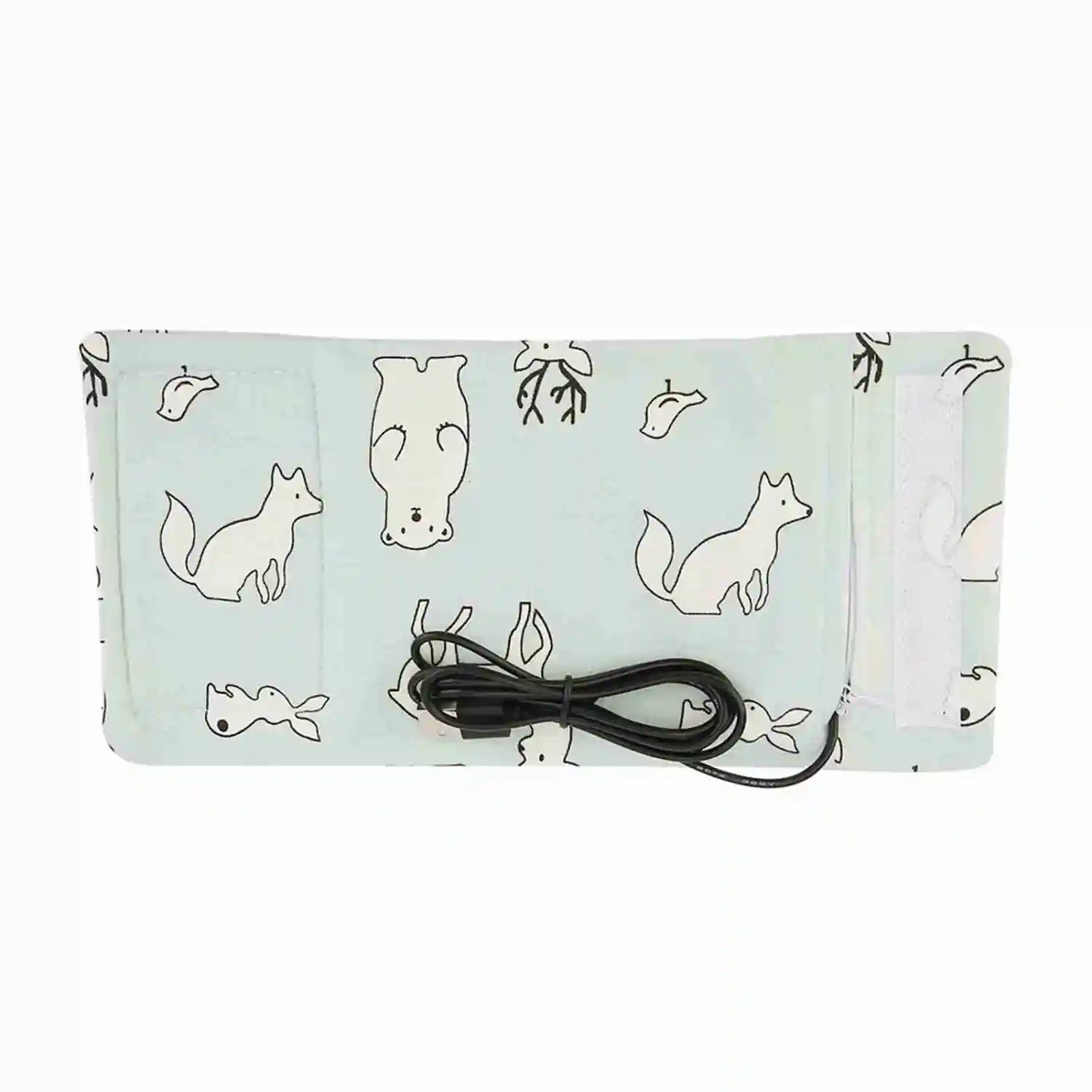 USB Baby Bottle Keep Warm Portable Milk Travel Storage Cover Insulation Thermostat polar Bear