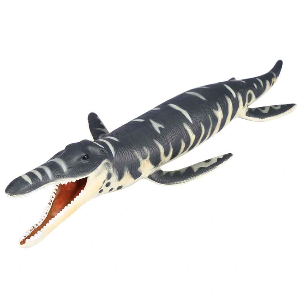 Plastic Durable Emulation Dinosaur Model Toy for Kid Child Teaching Tool(L, Liopleurodon)