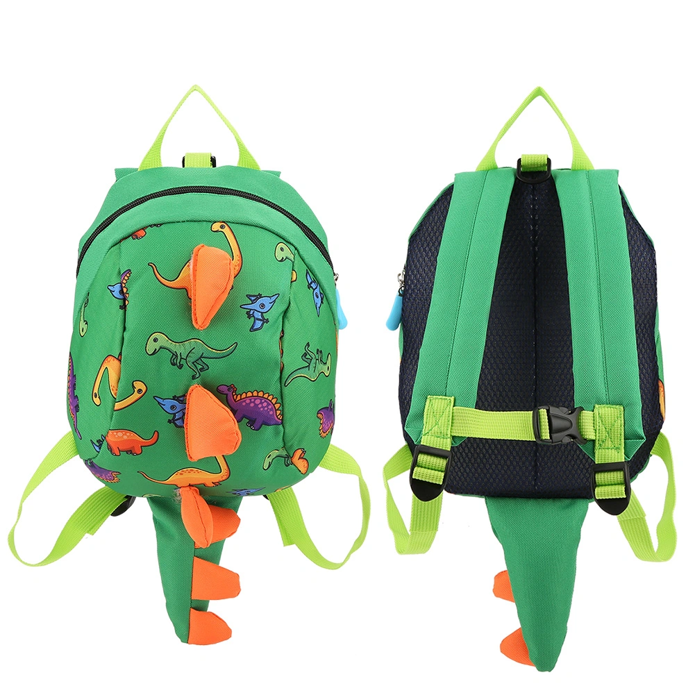 Dinosaur Backpack Kids Children Toddler Bag Cartoon Backpack for Preschool Boys Girls(Green)