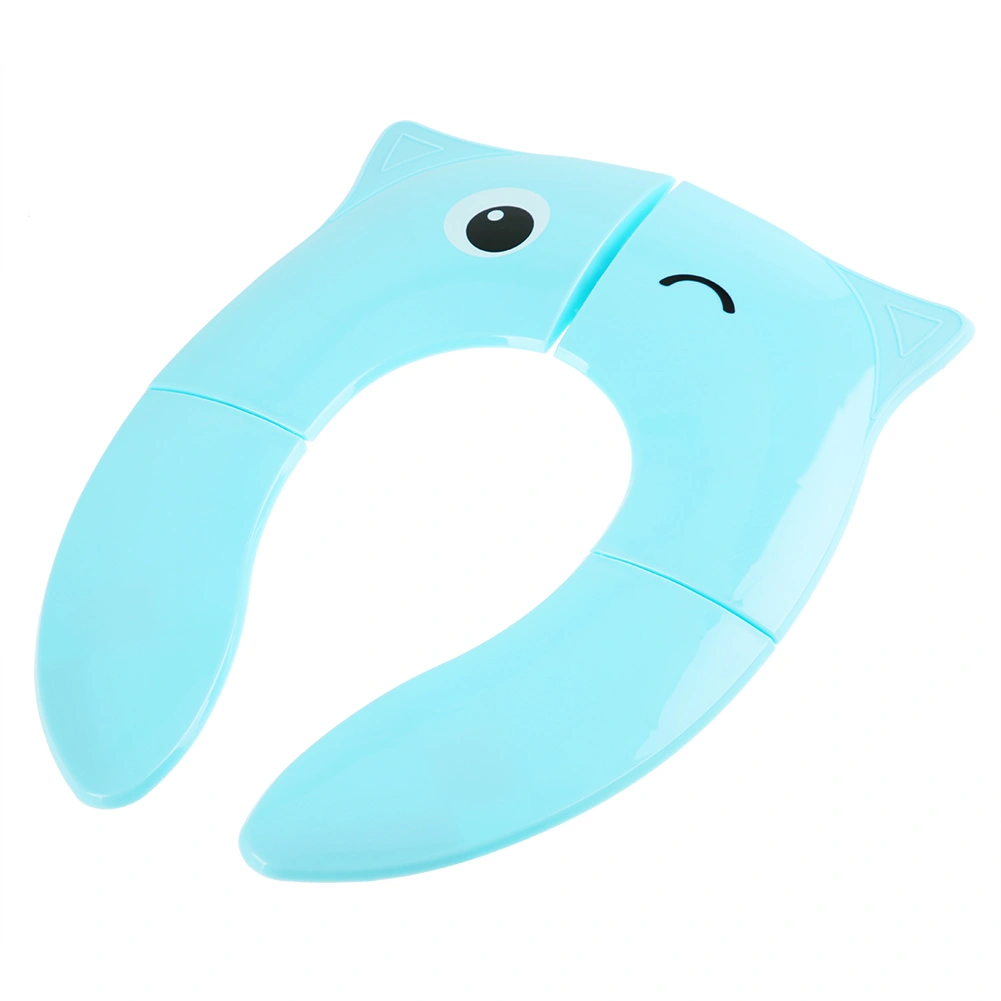 Kids Folding Potty Seat Pad Portable Travel Baby Toddler Toilet Training Cover Cushion #3
