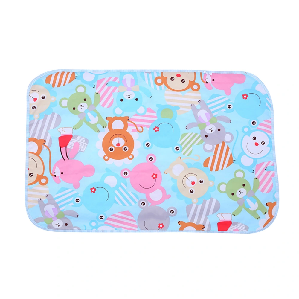 Waterproof Breathable Newborn Baby Mattress Urine Infant Diaper Pad (Bear)