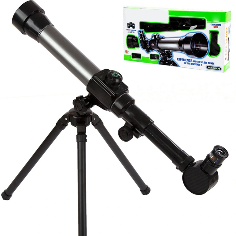 Kid Telescope Astronomical Space Watching Toy with Portable Tripod Children Educational Toys