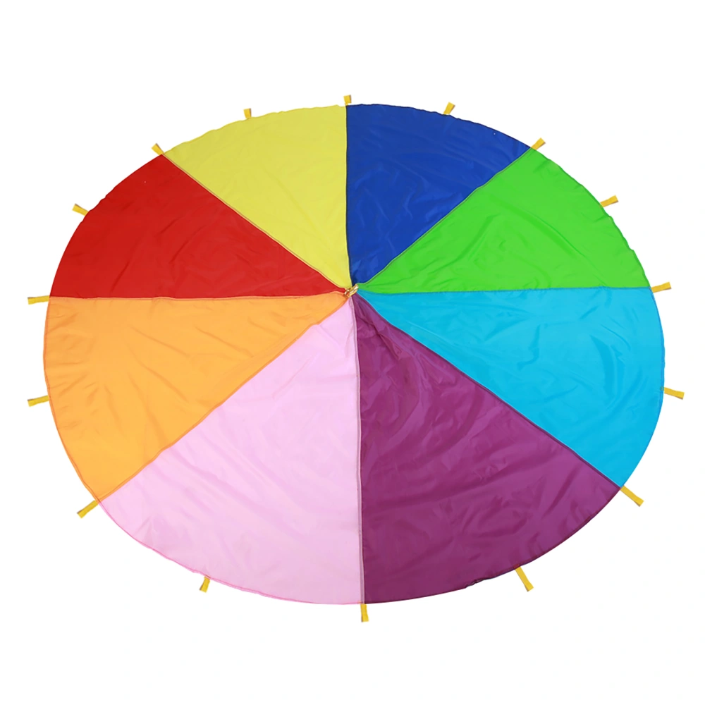 Kids Play Multi Color Rainbow Parachute Children Outdoor Game Exercise Development (3.6m)