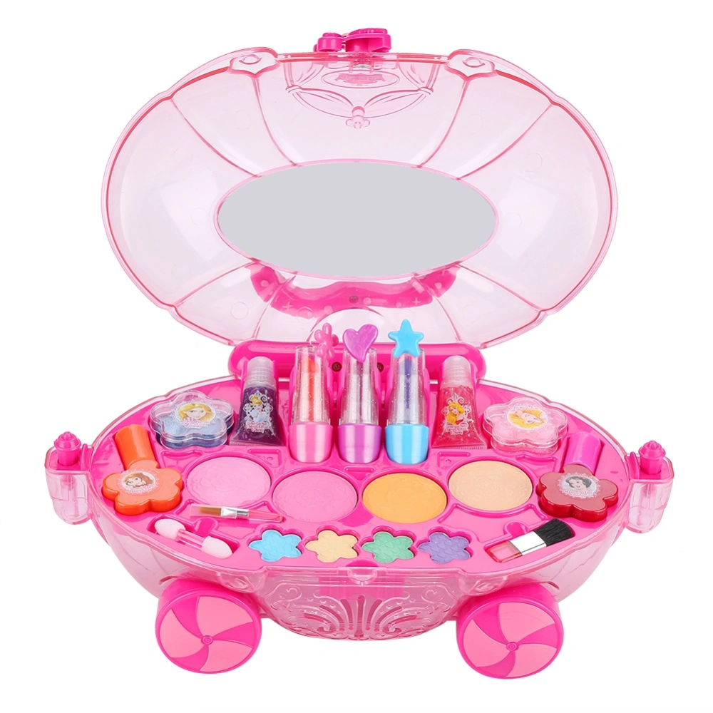 Cosmetics Car Toy Princess Makeup Supplies Gifts for Children Kids