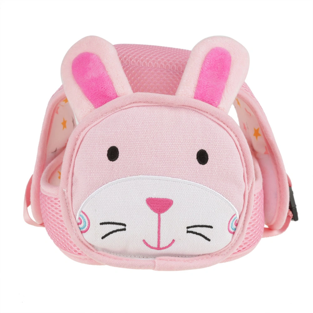 Cartoon Animal Baby Safety Hat Toddler Infant Walking Crawling Head Protection Hat(Rabbit)