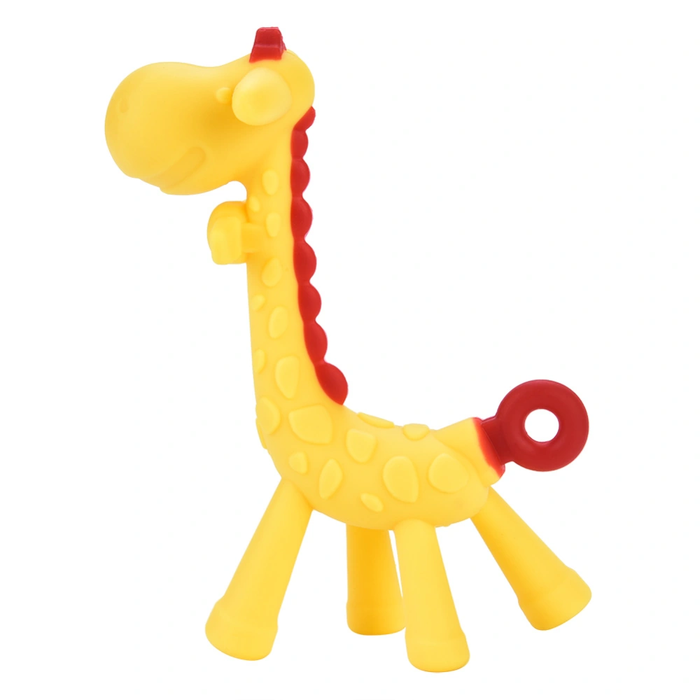 Healthy Food Grade Silicone Baby Teether Giraffe Modelling Infant Teething Chew Toys