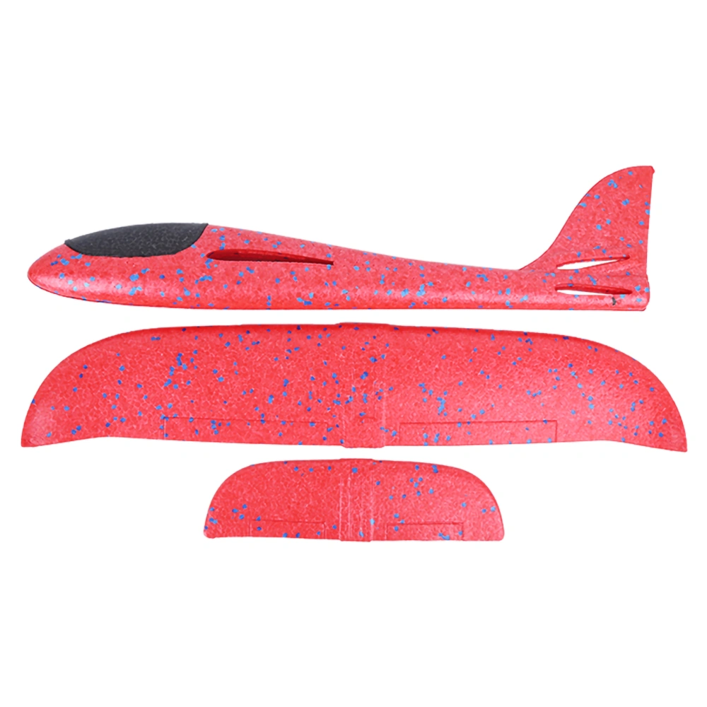 49cm Mini Foam Throwing Flying Airplane Aircraft Toy for Kids Children Red