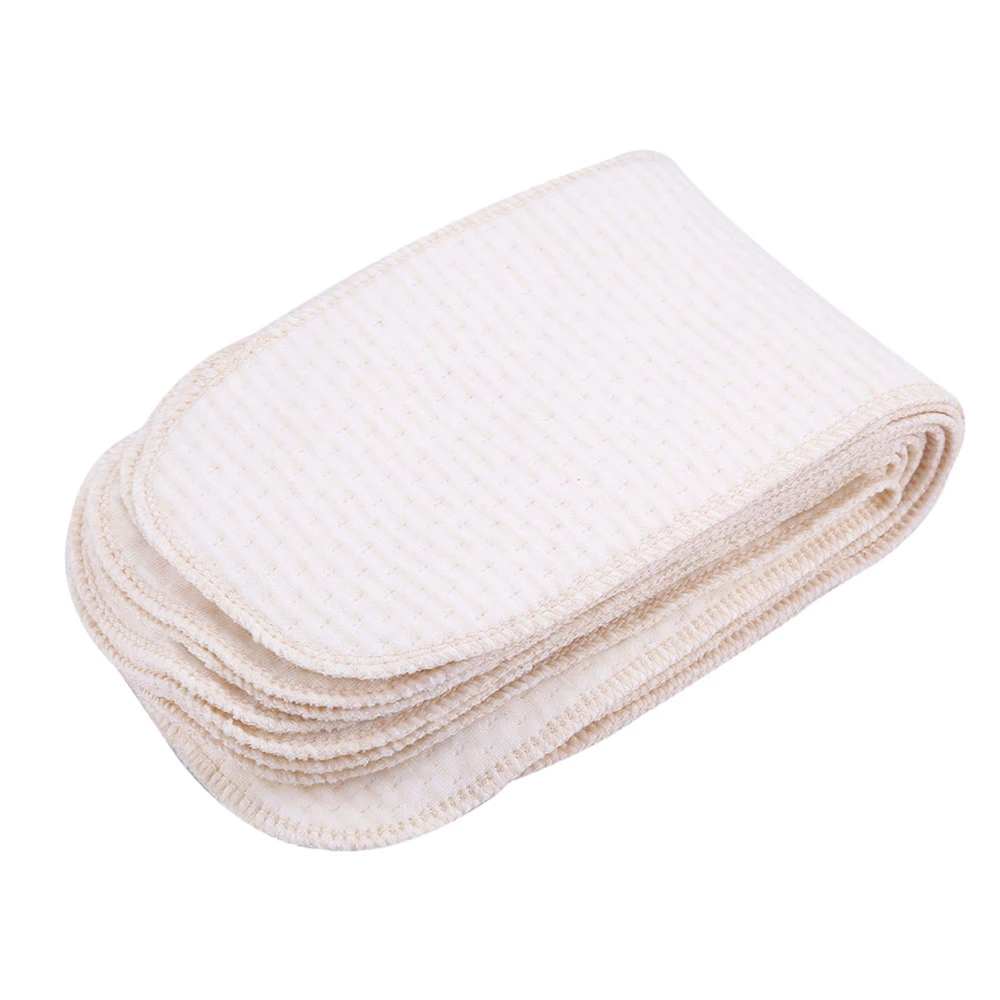 10Pcs/lot Breathable Cotton Baby Nappies Newborn Reusable Washable Insert Diaper Cloth