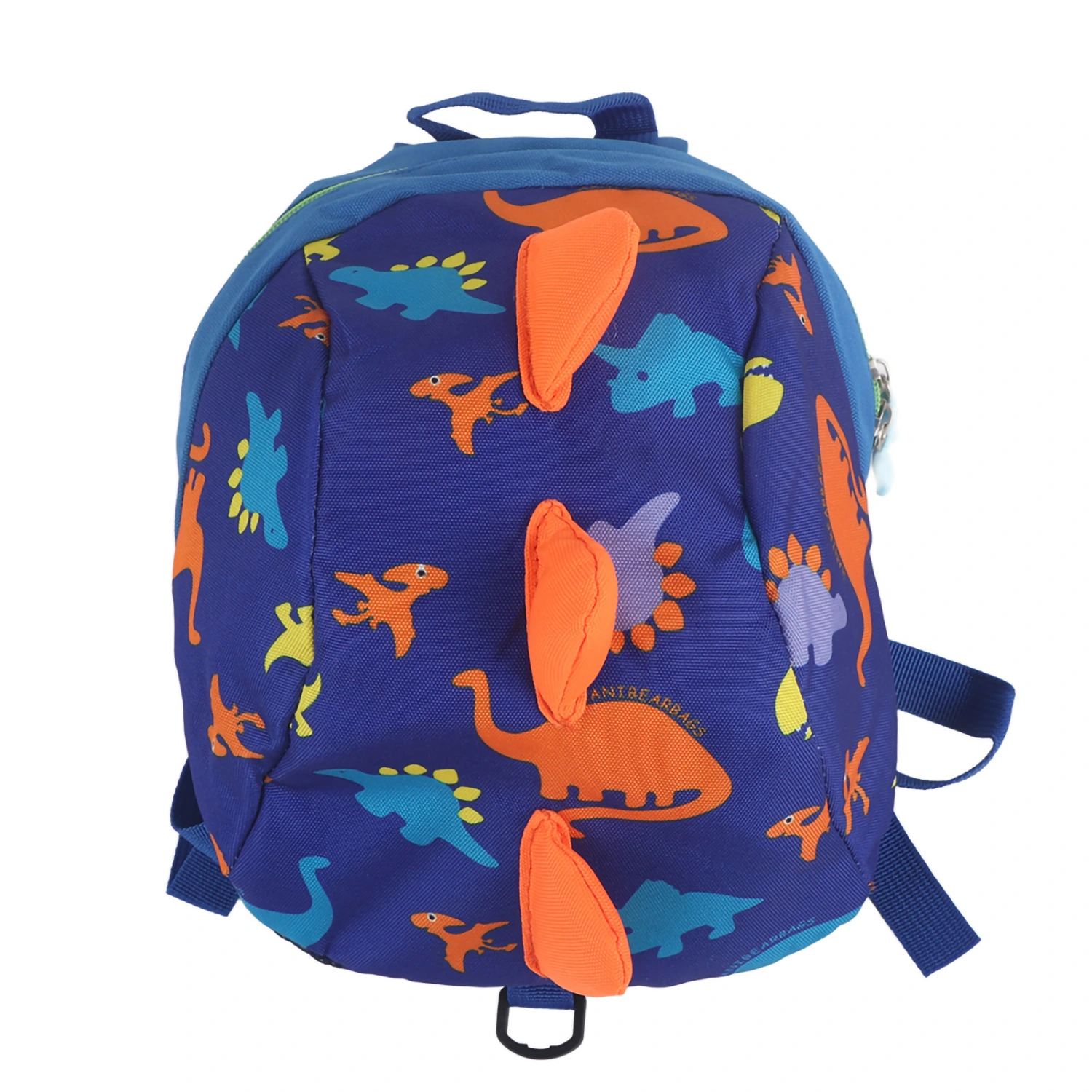 Cute Cartoon Dinosaur Baby Safety Harness Backpack Toddler Anti lost Bag Schoolbag (Dark Blue)