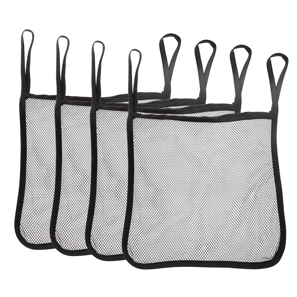 4Pcs Baby Stroller Carrying Bag Baby Stroller Mesh Bag Net Accessory Black Packed