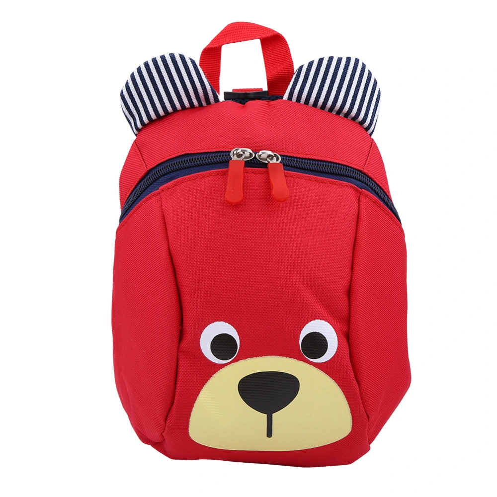 Baby Toddler Backpack Anti lost Kids Children Bag Cute Cartoon Kindergarten School Bags(Red)