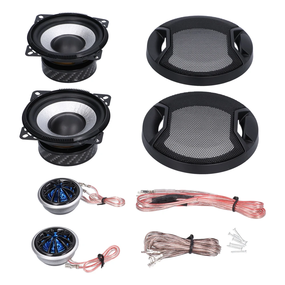 Car Dome Tweeter Speaker 120W High Efficiency Clear Stereo Sound Built In Crossover Universal