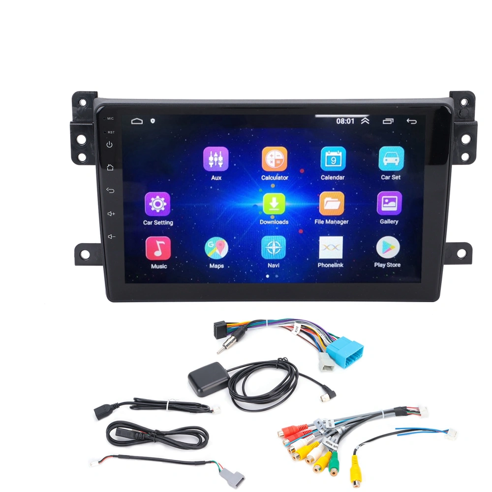 9in Navigator GPS Multimedia Player for Android 10 Replacement for Suzuki Grand Vitara 2006-2015(1+16G )