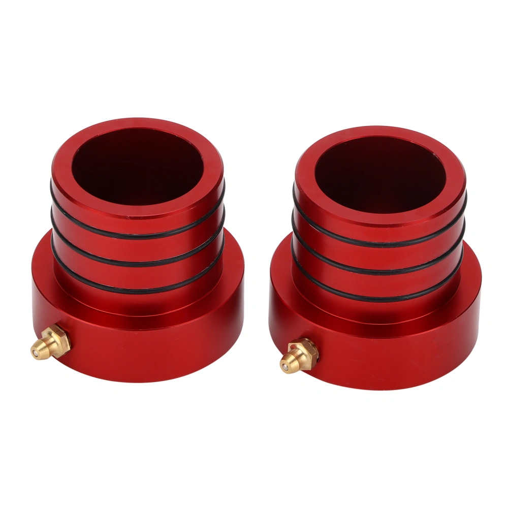 Pair of Front Axle Tube Seal Kit MG21103 Replacement for Grand Cherokee Dana 30/44 1984‑2001Red