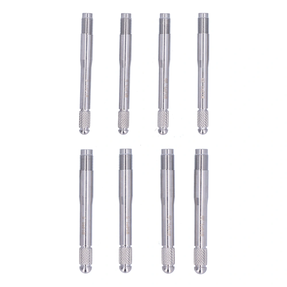 8pcs Wheel Stud Alignment Pins Mounting Guide Balancing Tools Stainless Steel for Automotive