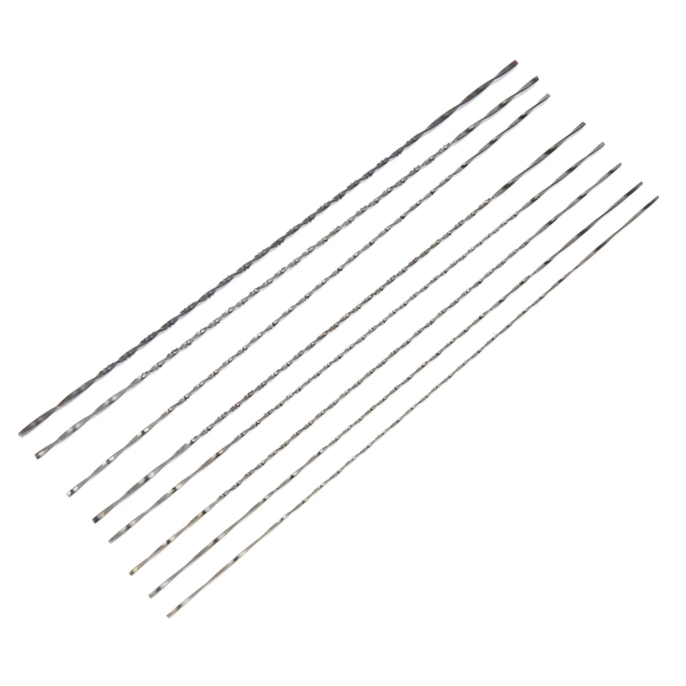 8Pcs Metal Jewelry Saw Cutting Blades Replacement Woodworking Accessory for U shaped Saw Frame