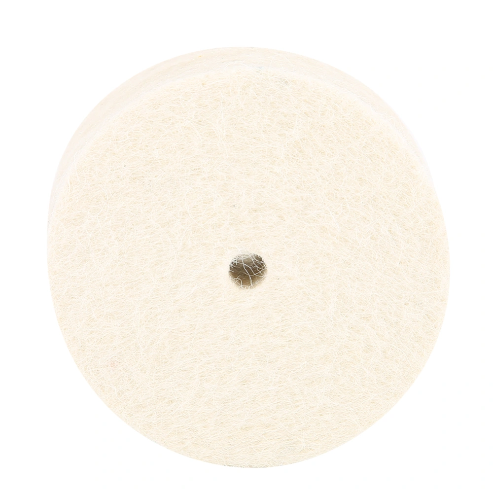 2.5cm Wool Felt Buffing Polishing Wheel for Jewelry Eyeglasses Processing Polishing