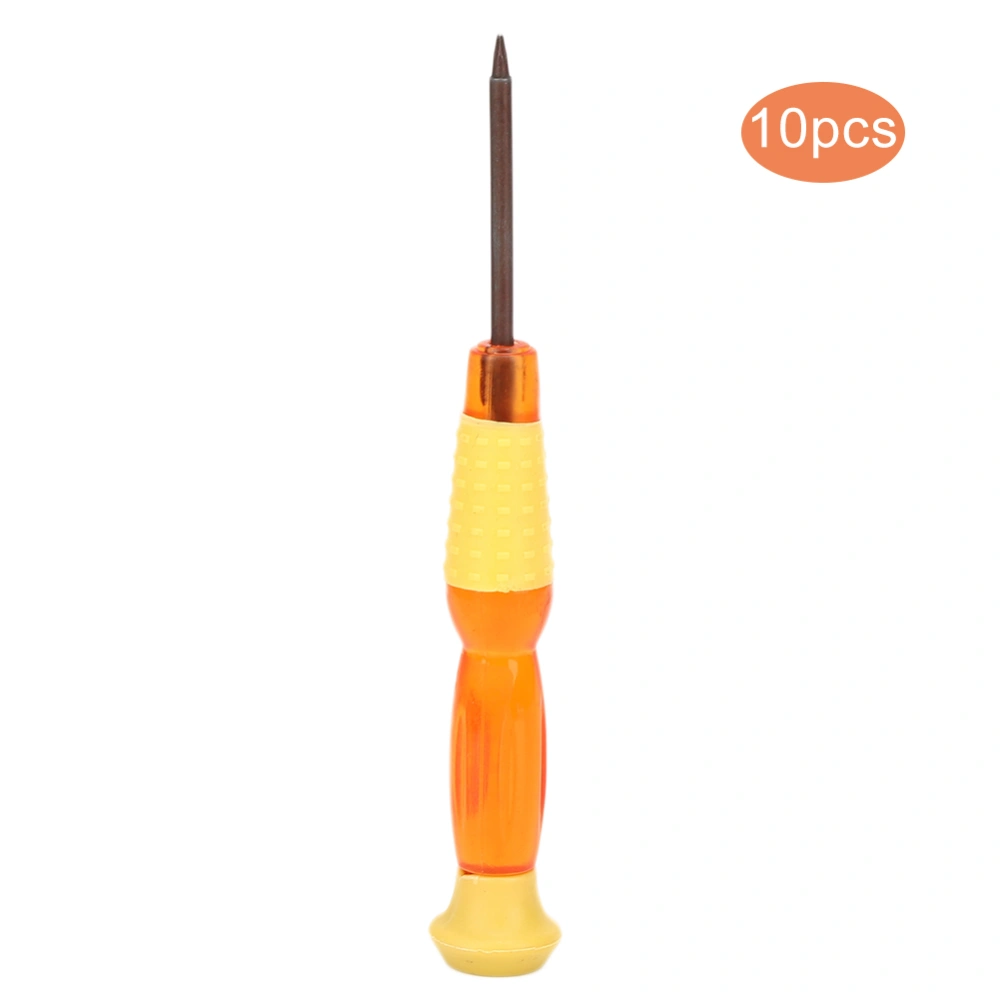 10Pcs Professional Tranparent Screwdrivers for Repairing Watch Jewelry Tools Accessory