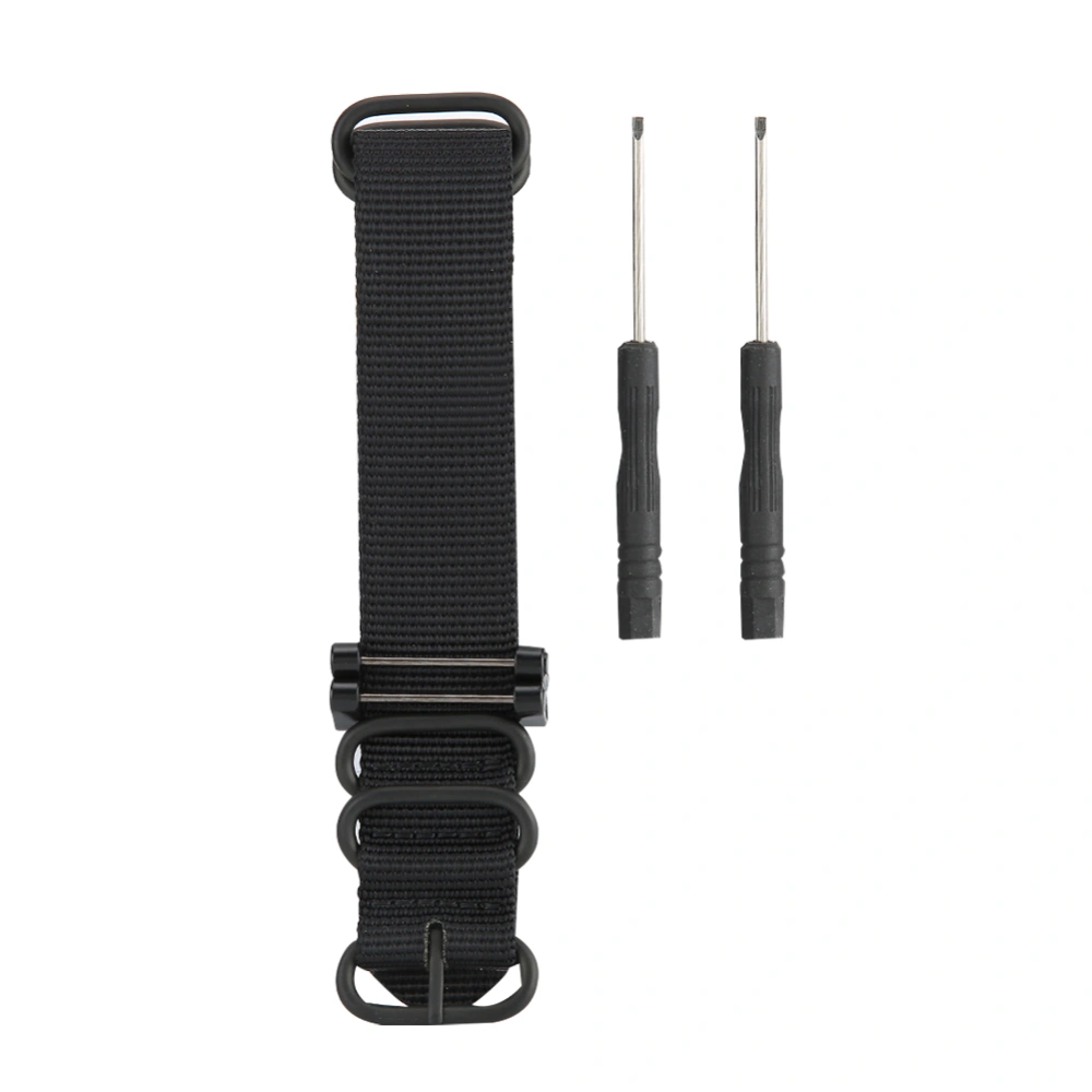 Watch Strap Nylon Pin Buckle Outdoor Watch Band Part Fit for SUUNTO CORE