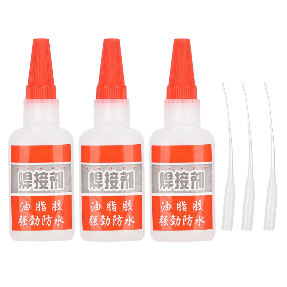 3pcs 50ml DIY Jewelry Adhesive Waterproof Strong Adhesion Glue Jewelry Repair