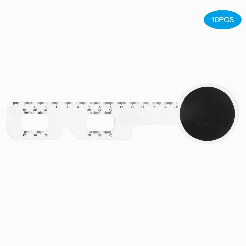 Plastic Pupil Distance Gauge PD Ruler Eye Measurement Tool Eye Glasses Accessory