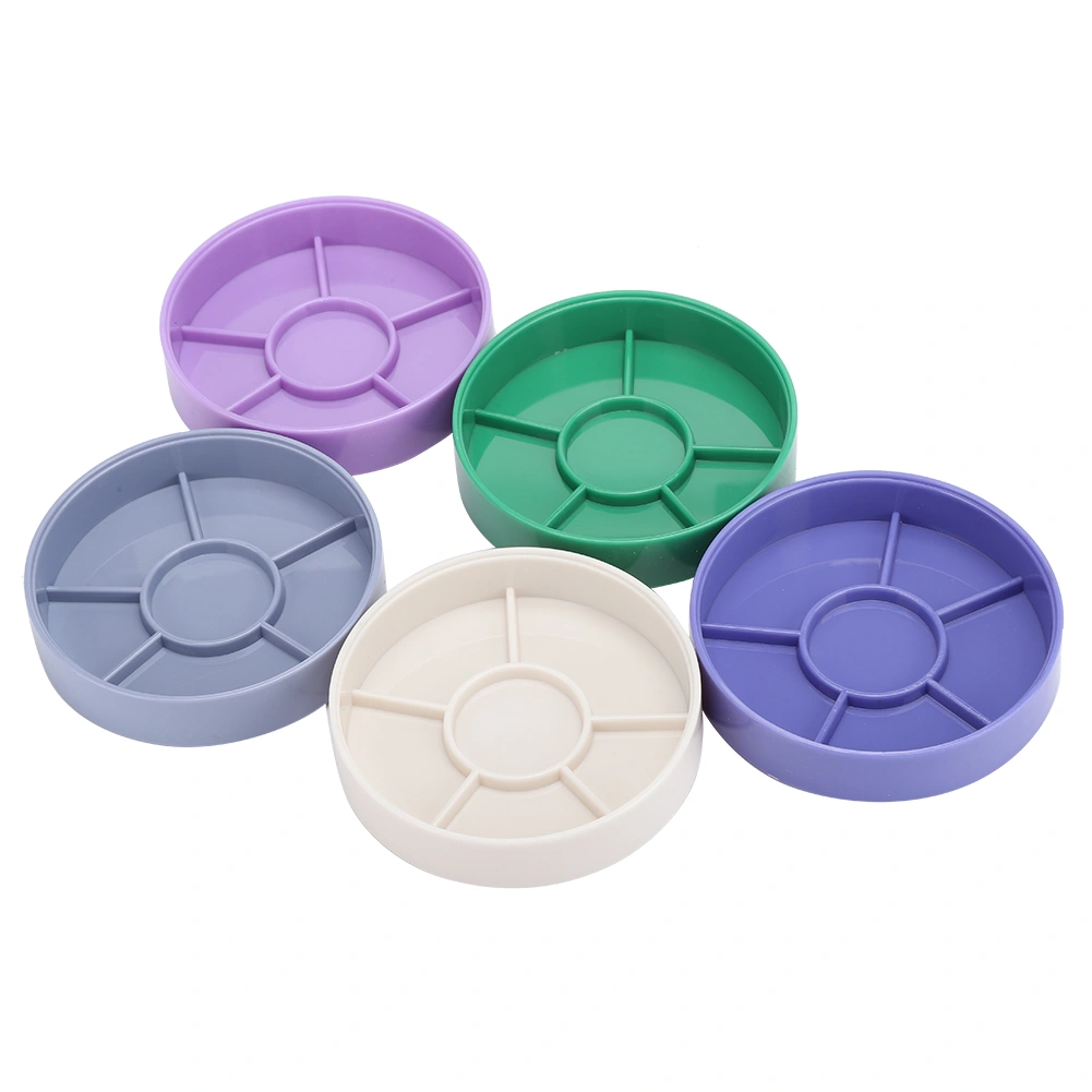 5 Layer Plastic Round Watch Parts Screw Storage Box Watch Tool Holder Container