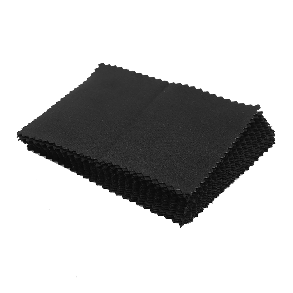 20pcs Double Sided Watch Cleaning Polishing Cloth Watch Cleaner Tool Cloth