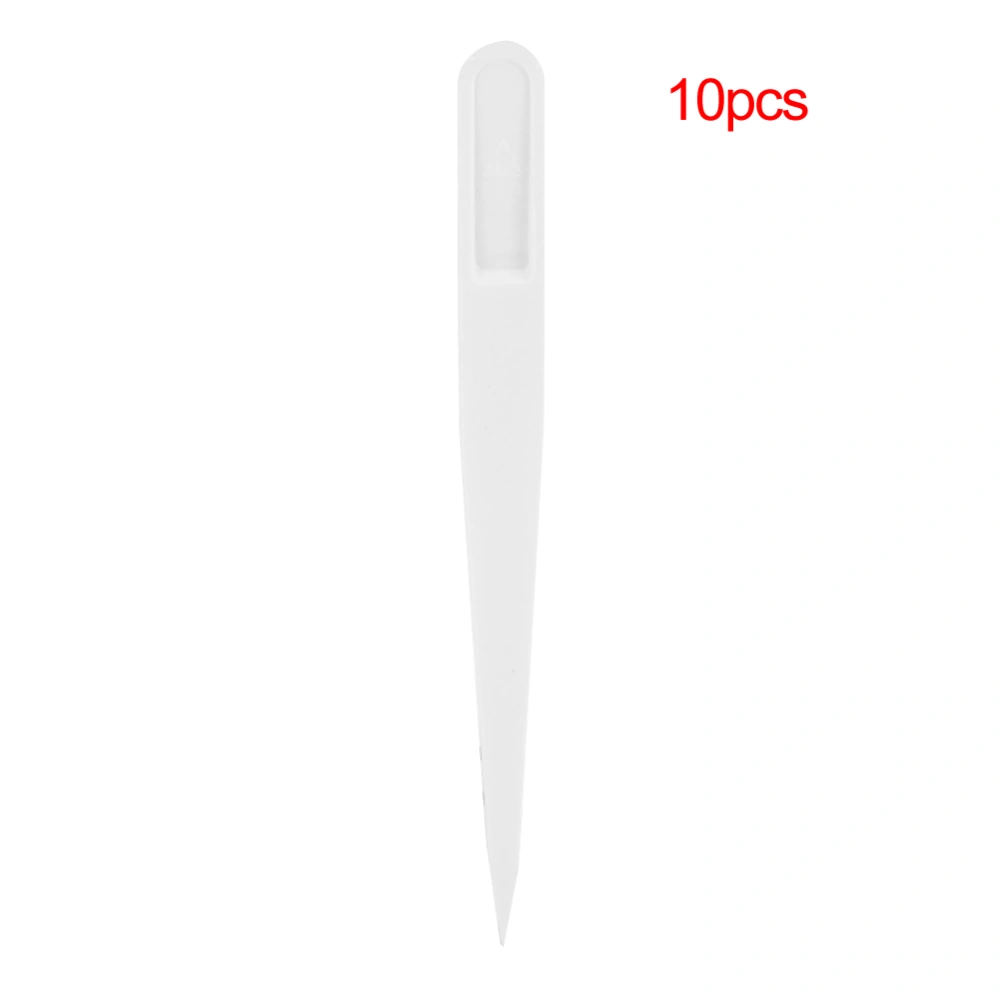 10Pcs/Set Insulation High Precision Plastic Tweezers Watch Repairing Clip Tool