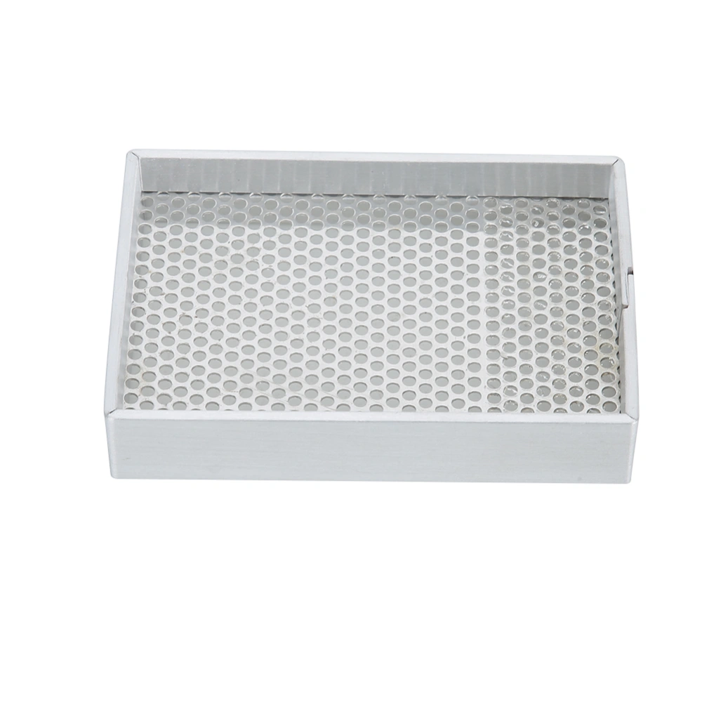 Aluminum Frame Steel Mesh Watch Parts Storage Tray Cleaning Tool Organizer Dryer Plate