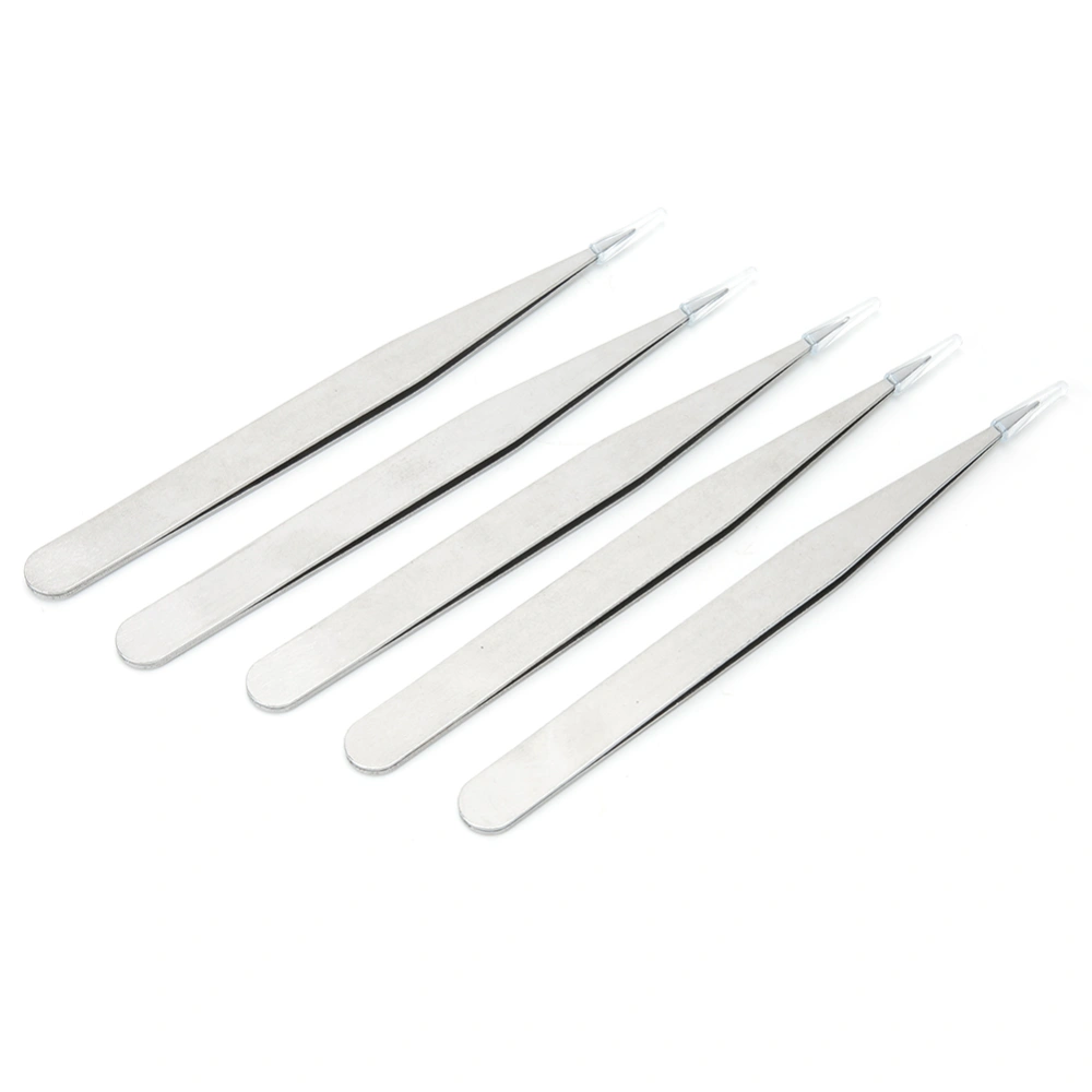 5Pcs/Set Alloy Steel Antimagnetic High Precision Tweezers Watch Repairing Tool