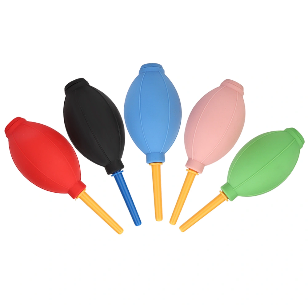 5pcs Rubber Dust Blower Cleaner Air Pump Universal Camera Watch Phone Cleaning Tool