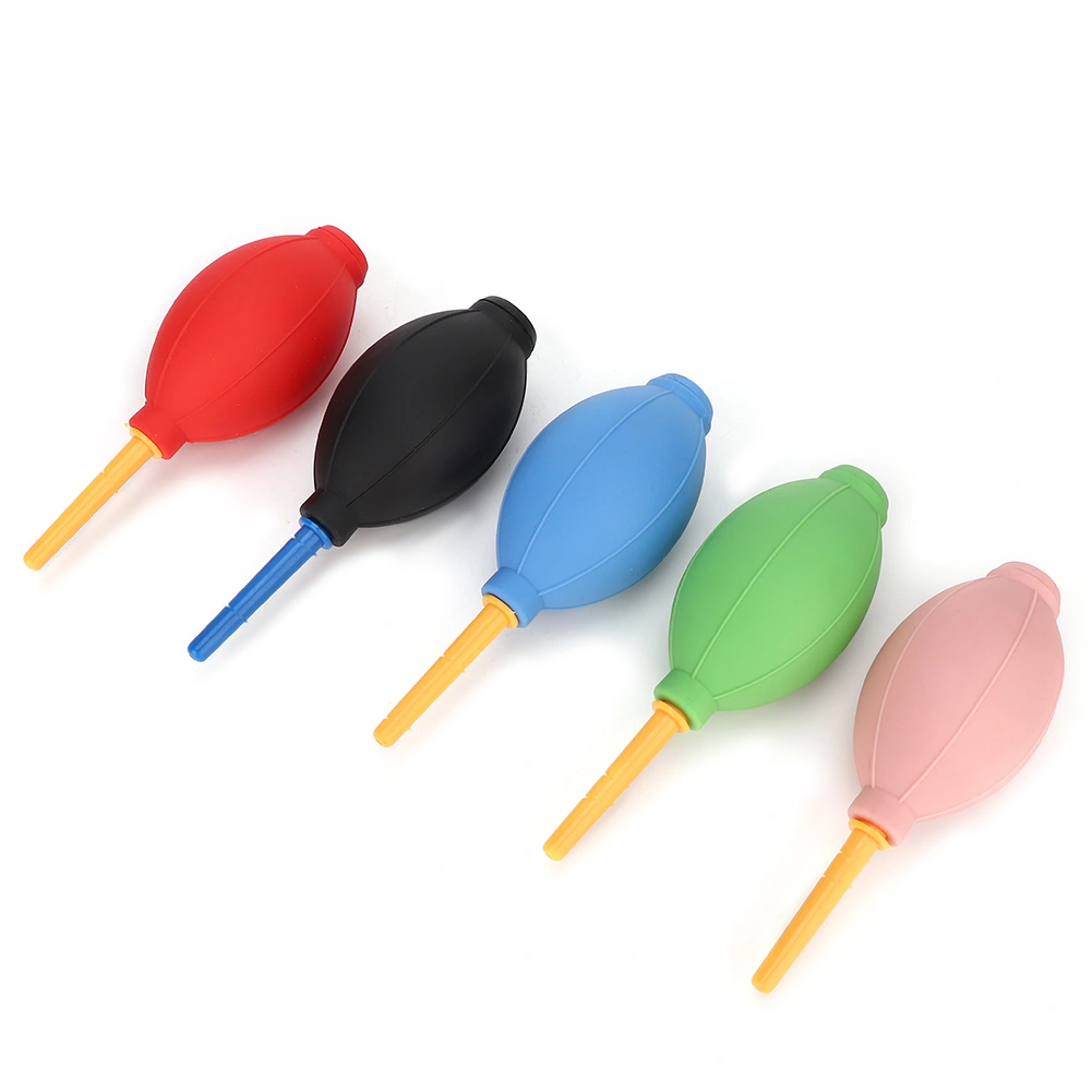 5pcs Rubber Dust Blower Cleaner Air Pump Universal Camera Watch Phone Cleaning Tool