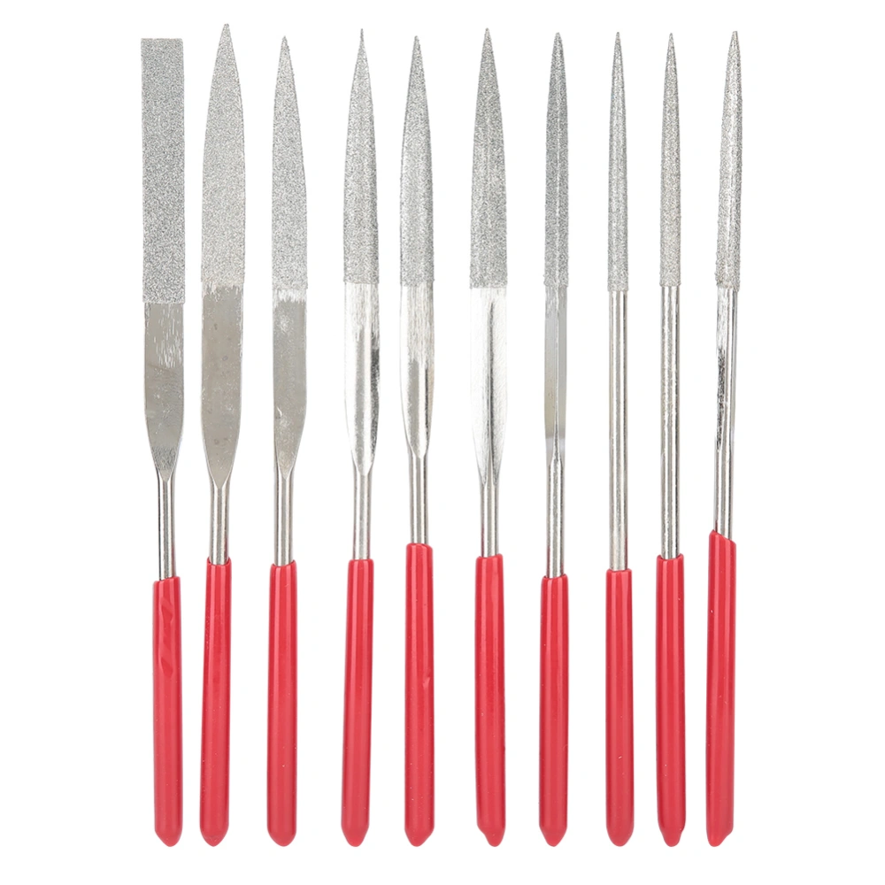 10pcs 160mm Jewelry Filling Tools Mini Rasp Wood Carving Metal Hand File Set DIY Jewelry Making Processing File Kit