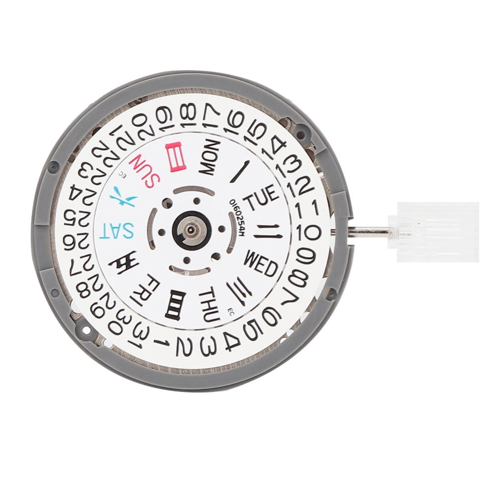 Automatic Movement Date Watch Wristwatch Repair Replacement Accessory (NH36 Double Calendar)