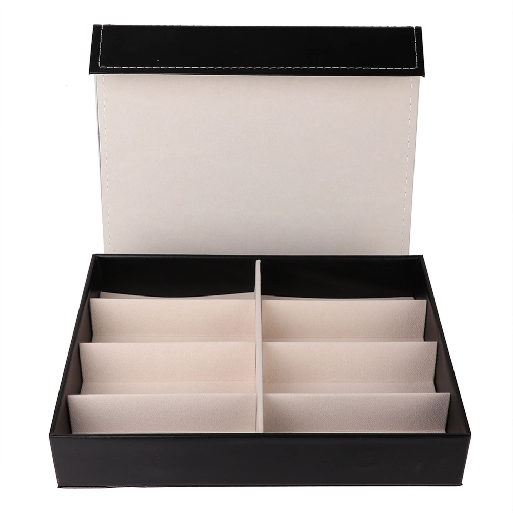 Delicate 8 Grids Glasses Box Sunglasses Organizer Eyeglass Display Storage Cases