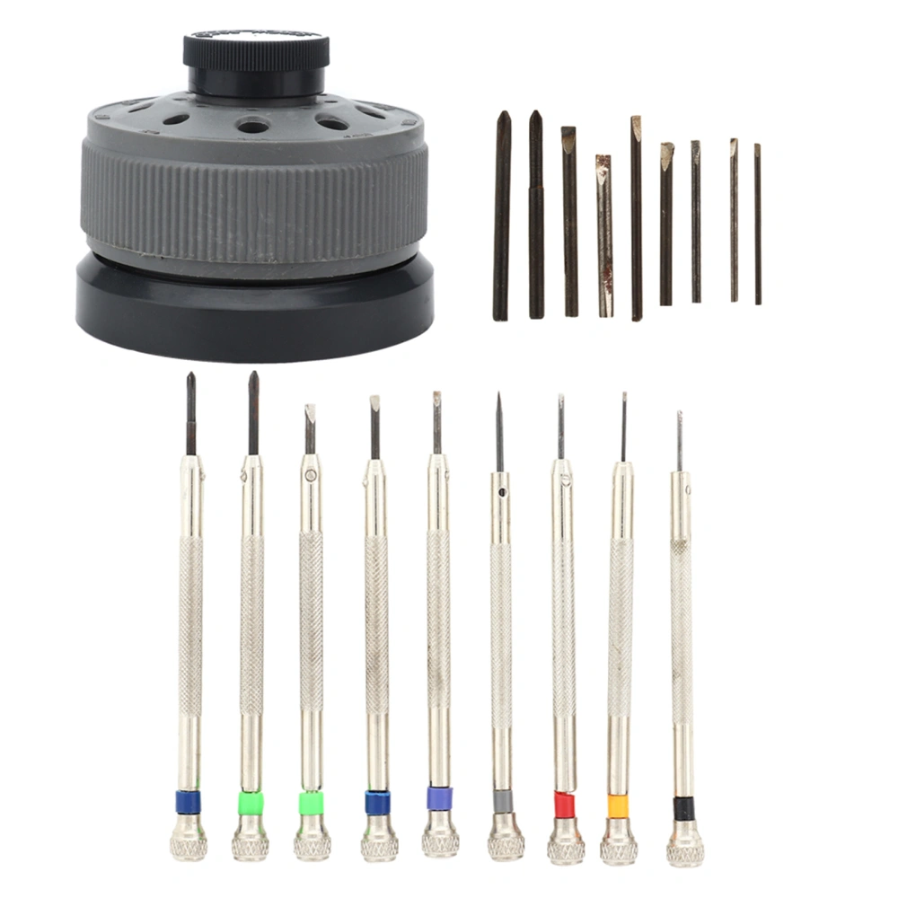 9Pcs 0.8mm‑2.0mm Watch Screwdriver Kit Tools for Watch Repairing