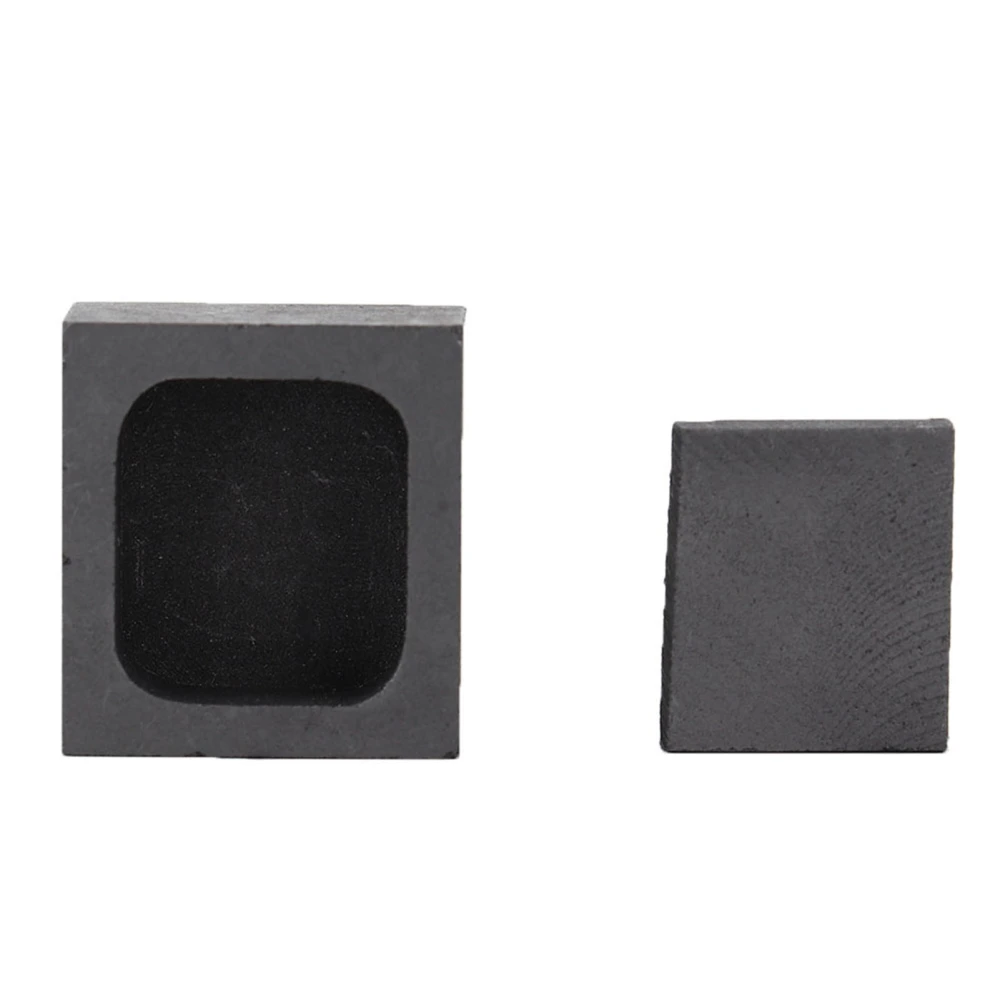 High Hardness Graphite Ingot Mold Mould Crucible For Gold Silver Melting Casting Refining(25g)