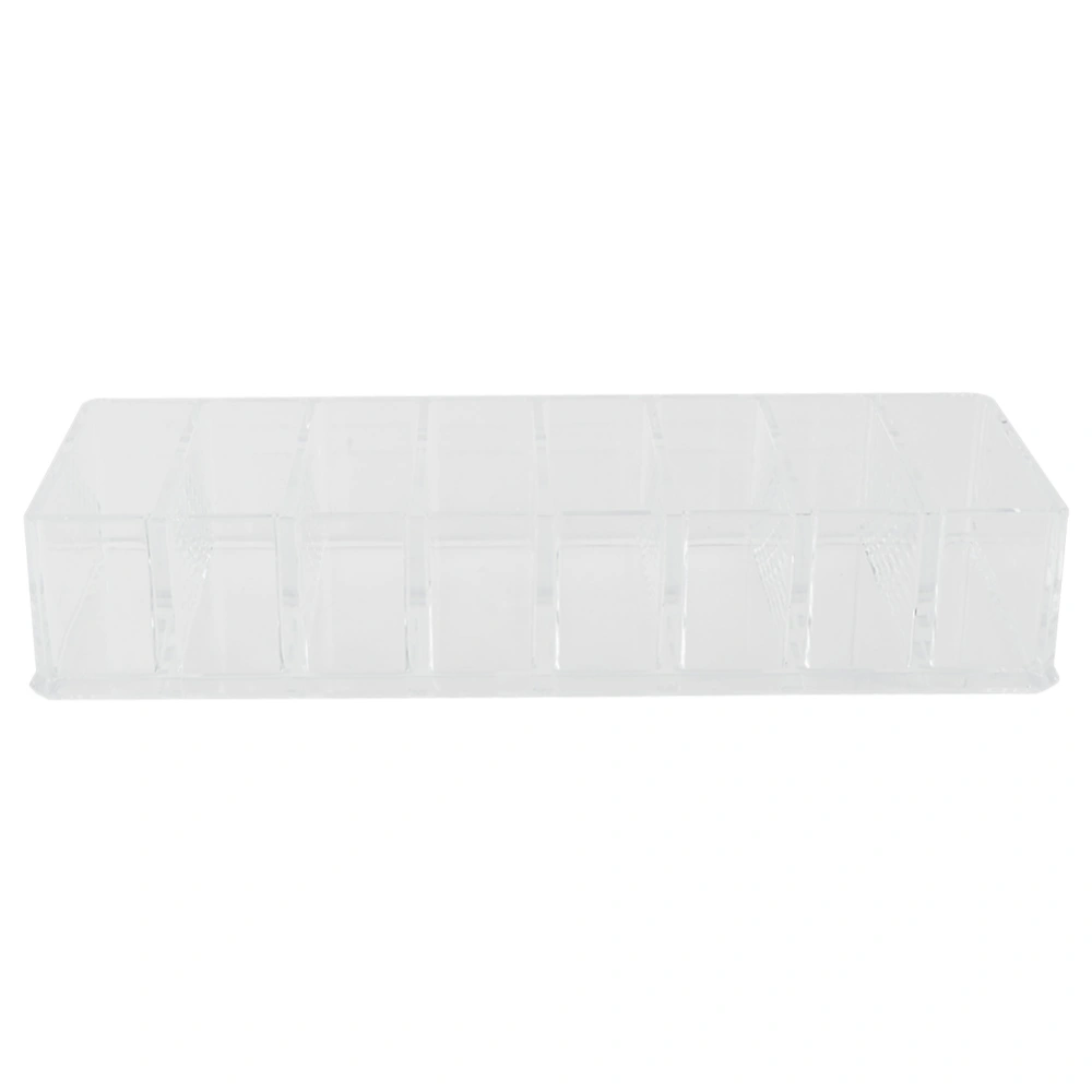 Transparent Compartment Acrylic Makeup Cosmetic Holder Storage Box Case Jewelry Organizer