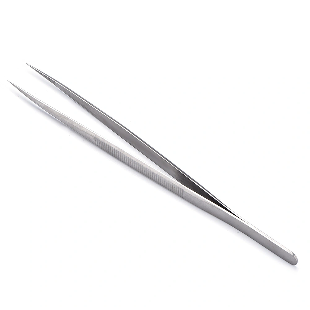 Stainless Steel Tweezers for DIY Jewelry Diamond Gem Making Tool (without Lock)
