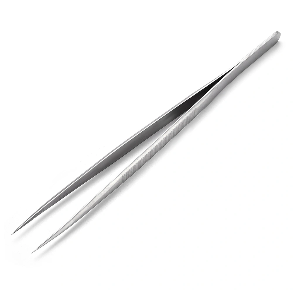 Stainless Steel Tweezers for DIY Jewelry Diamond Gem Making Tool (without Lock)