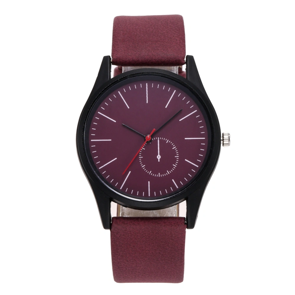 New Women Fashion Casual Watch Quartz Leather Band Wristwatch Sports Men