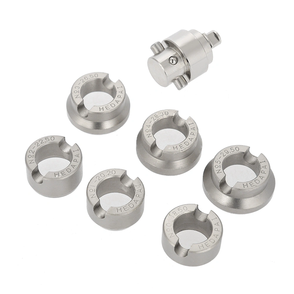 #5538 Watch Back Case Opener Dies & Adapter for #5700 Oyster Watch Cases Opener