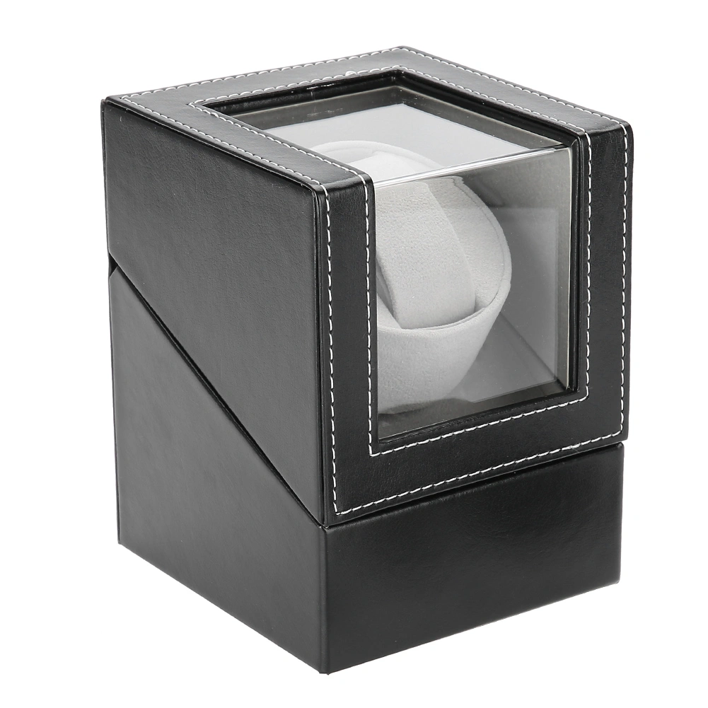 Single Watch Winder Holder Display Storage Automatic Mechanical Watch Box (US Plug)